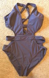 Target Purple Straps One Piece  Photo 0