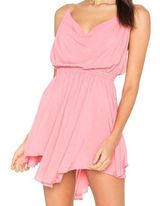 Indah Cowl Neck Open Back Mini Dress Photo 0