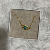 Puravida Evil Eye Gold Necklace Photo 0