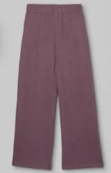 NEW NWT Dark Mauve Unisex Small Elastic Waist Pull On Pants Pockets WILD FABLE Photo 0