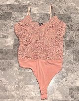 Iris basic NWOT  Laced Bodysuit - Size M Photo 0