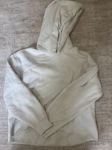 Abercrombie and Fitch hoodie size medium cream and white  Photo 0