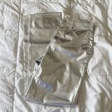 H&M Silver Metallic Pants Photo 0