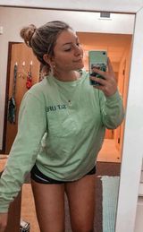 Beachy Long Sleeve Green Size M Photo 0