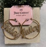 Juicy Couture Hoop Earrings Photo 0