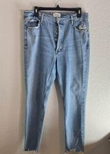 Agolde Denim Women's Nico High Rise Button Fly Jeans Size 30 Photo 0