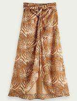 Scotch & Soda Organic cotton printed skirt with knot detail Combo A Multicolor Photo 0