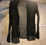 New York & Company Black Blouse Photo 0
