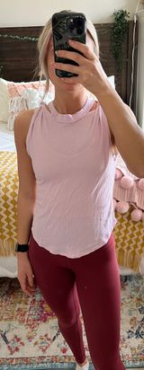 Baby Pink High Neck Tank Photo 0