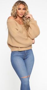 Sweater Shirt Tan Photo 0