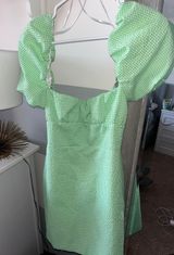 ZARA Structured Gingham dress Photo 0