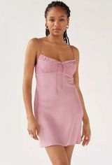 brand new  dress slip pink small Photo 0