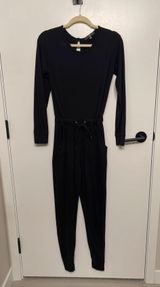 Missguided Black Jumpsuit Photo 0