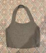 Gray Halter Tank Photo 0