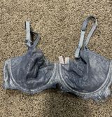 Victoria's Secret Silver Glitter Bra Photo 0
