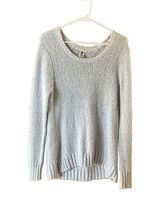 Roxy  Women’s XL off white cotton sweater Photo 0