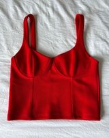Red Crop Top Photo 0