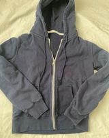 John Gault Dark Blue Zip Up Hoodie  Photo 0