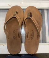 Rainbow Sandals Rainbow Flip-Flops Photo 0