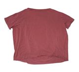 Lululemon Athletica back in action T-shirt women’s size 10 mauve pink Photo 0