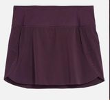 EUC Athleta Run With It Skort Skirt Agate Purple Pickleball Tennis Running Yoga Photo 0