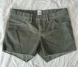 NWOT Gap Green Corduroy Shorts Photo 0