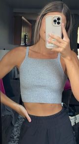BP Ribbed Crop Tank Top Photo 0