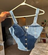 Denim Tank Top Blue Photo 0