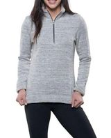 Kuhl  Shearling-Lined “Alaska” Quarter-Zip Pullover size Large Photo 0