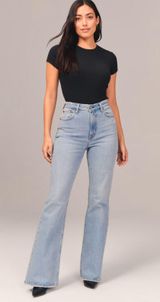 NWOT Abercrombie Vintage Flare Curve Love Photo 0