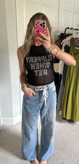 Amazon Rhinestone Crop Top Mesh Photo 0