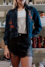 Studio Ease vintage embroidered denim jacket  Photo 0