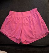 Lululemon Pink Hotty Hot Shorts 4" Sonic Photo 0
