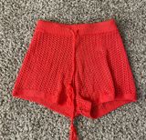 Madden NYC Knit Swim Cover Up Shorts  Photo 0