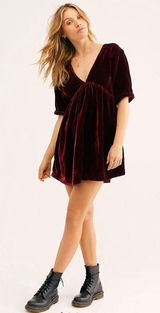 Velvet Mini Dress/Tunic Photo 0