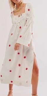 NWOT  Emory Embroidered Midi Dress Sz XS Photo 0