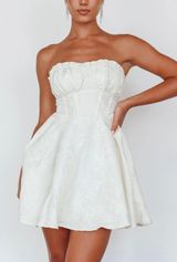 Ivory Mini Dress Photo 0