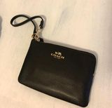Coach Black Wristlet / Clutch Wallet Photo 0