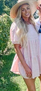 Pink Babydoll Dress Photo 0