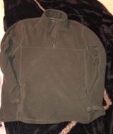 Croft & Barrow Olive Green Quarter Zip Photo 0