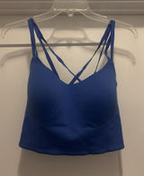 OFFLINE By Aerie Real Me Hold Up Sports Bra XL Most Support Blue Strappy Lined Photo 0