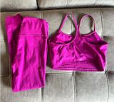 Fushcia Gap Fit workout set Photo 0