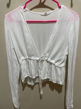 Don't Ask Why White Top Photo 0