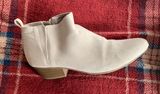 Cream Booties White Size 9 Photo 0