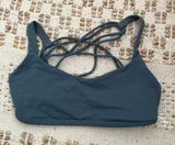 Free To Be Wild Teal Sports Bra Photo 0
