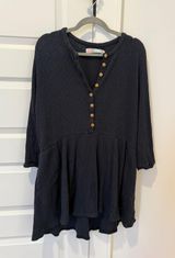 Black Ribbed Summer Dress Photo 0
