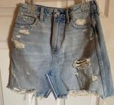 Abercrombie & Fitch Jean Skirt Photo 0
