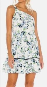 Free People Women's Floral one shoulder All Mine mini dress y2k 9s Size Xs Photo 0