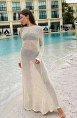 Beige Dress Tan Size M Photo 0