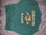 Colorado State Rams Crew Neck Green Photo 0